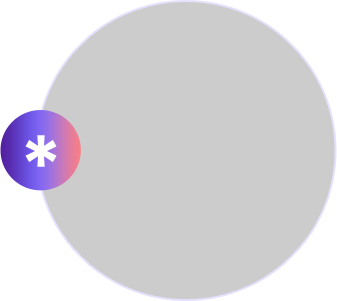 Choose us decorative circle