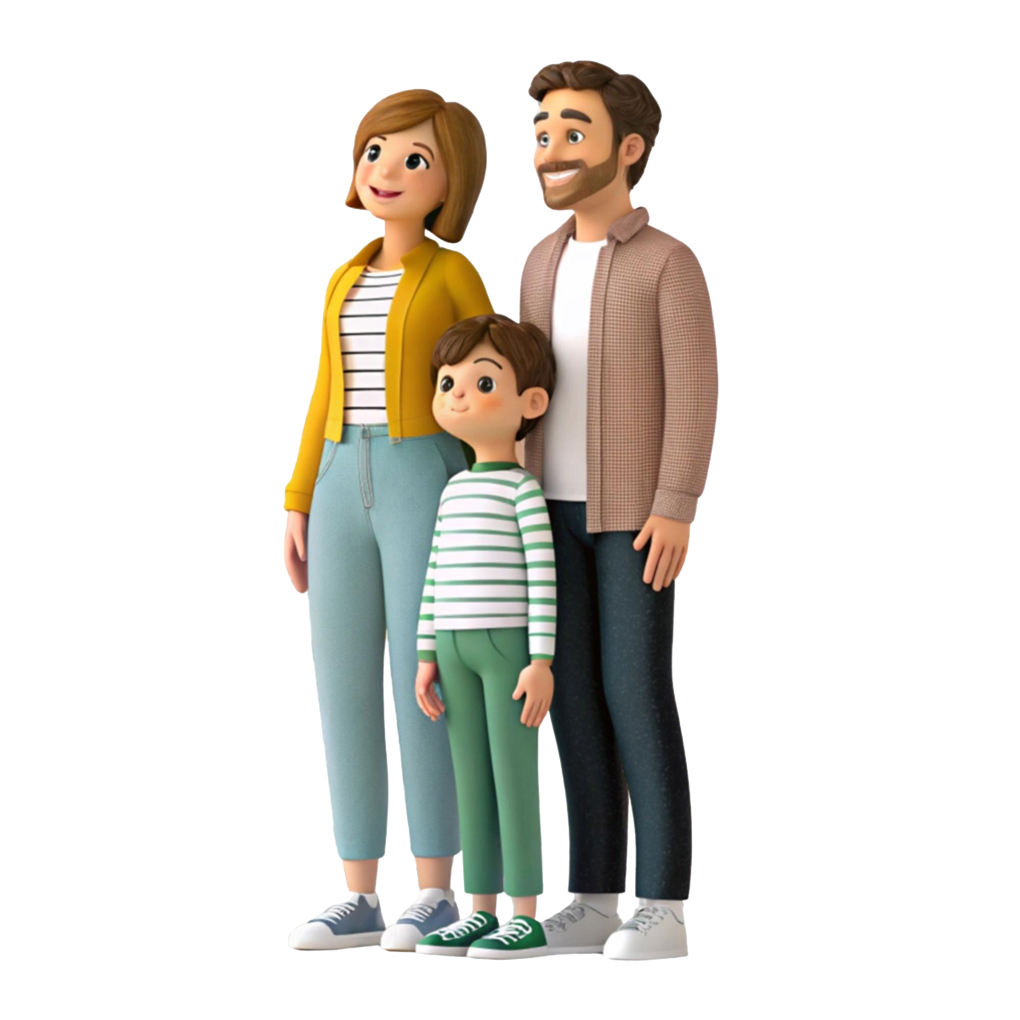 Family using Sornix QR tags